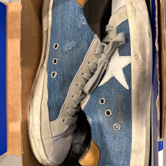 Golden Goose Superstars denim with white star - Picture 4 of 5